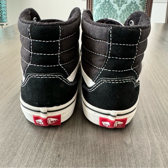 Vans Sk8-Hi black sneakers shoes size kids youth 3 - Picture 8 of 10